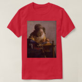 Lacemaker 1670 Johannes Vermeer T-shirt (Design voorkant)