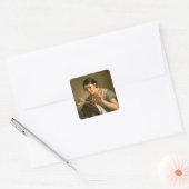 Lacemaker, 1823 vierkante sticker (Envelop)