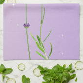 Lacender touch - Paarse keukenhanddoek (Gevouwen)