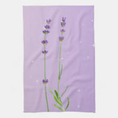 Lacender touch - Paarse keukenhanddoek (Verticaal)