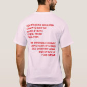 Laceratiemasker - Alan S. Tofighi T-shirt (Achterkant)