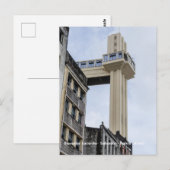 Lacerda Elevator and Historical Architecture of Sa Briefkaart (Voorkant / Achterkant)