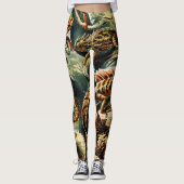 Lacertilia Lizards door Ernst Haeckel Leggings (Voorkant)
