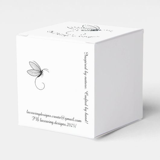 Lacewing Box Bedankdoosjes (Voorkant Zijde)