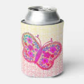 Lacey Butterfly Koelbox Blikjeskoeler (Blikje Voorkant)