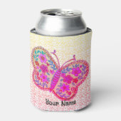 Lacey Butterfly Koelbox Blikjeskoeler (Blikje Voorkant)