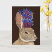 Lacey de wenskaart van de woestijnstaart kaart (Gele Bloem)