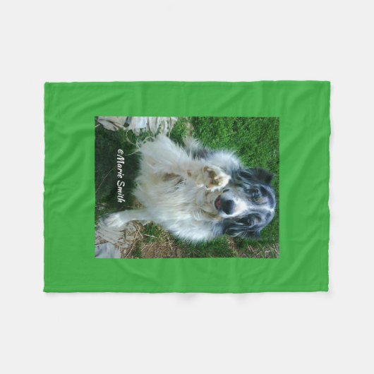 Lacey Fleece Deken (Voorkant (Horizontaal))