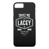 Lacey Persoonlijke naam Birthday Case-Mate iPhone Case (Achterkant)
