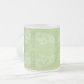 Lacey Swimmer - Avacado Matglas Koffiemok (Voorkant links)