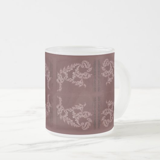 Lacey Swimmer - Ruby Matglas Koffiemok (Voorkant rechts)