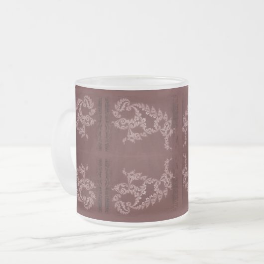 Lacey Swimmer - Ruby Matglas Koffiemok (Voorkant links)