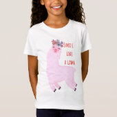 Lach als een lama t-shirt (Voorkant)