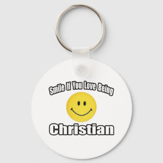 Lach als je Christelijk bent Sleutelhanger