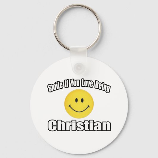 Lach als je Christelijk bent Sleutelhanger (Voorkant)
