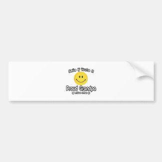 Lach als je een echte opa bent (zoals ik) bumpersticker