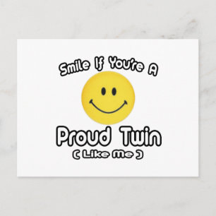 Lach als je een Proud Twin bent (zoals ik) Briefkaart