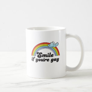 Lach als je homo bent koffiemok