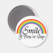 Lach als je homo bent magneet (Voorkant / Achterkant)