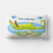 Lach Alsjeblieft! Kussen (Achterkant)