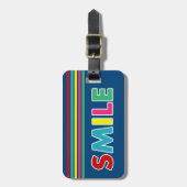 Lach! Bagagelabel (Voorkant verticaal)