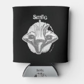 Lach! Black/White Two Sided Blikjeskoeler (Voorkant)