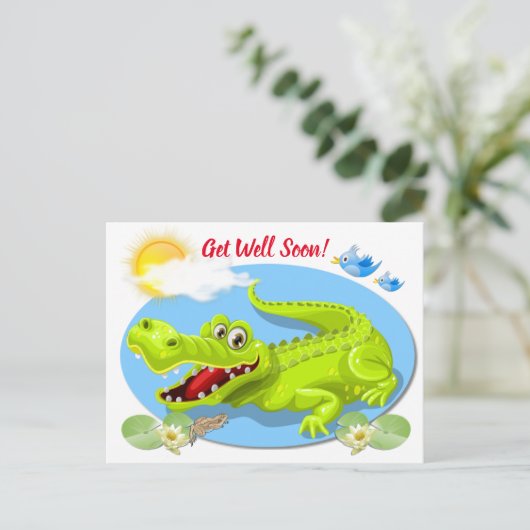 Lach! Briefkaart (Staand voorkant)