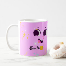 Lach Cute Kawaii & Altijd Met Liefde Mok