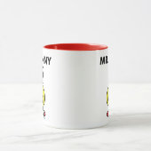 Lach de heer Funny met de bloem. Mok (Midden)