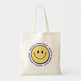 Lach, een mooie dag! tote bag