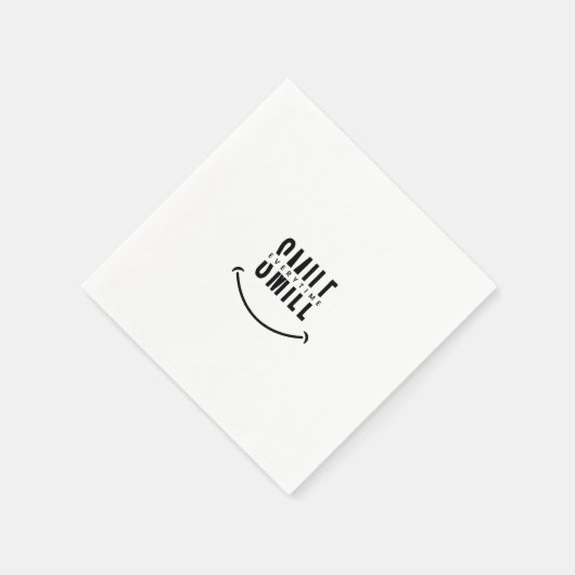 Lach elke keer servet (Hoek)