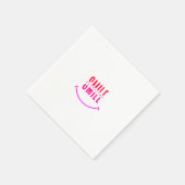 Lach elke keer servet (Hoek)