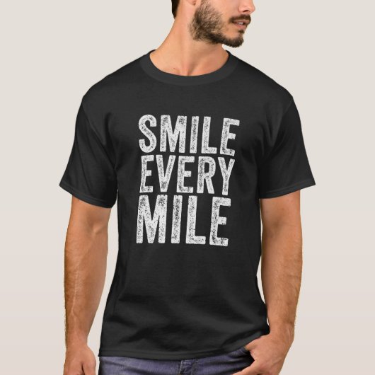 Lach elke kleine grappige looppas t-shirt (Voorkant)