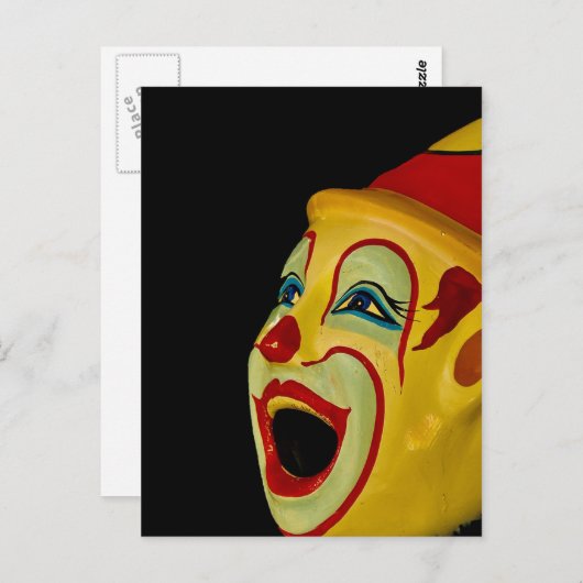 Lach en de wereld lachen met jou! briefkaart (Voorkant / Achterkant)