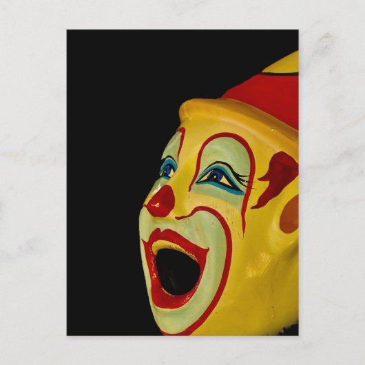 Lach en de wereld lachen met jou! briefkaart (Voorkant)