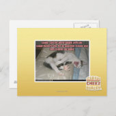 Lach en de wereldlach met u briefkaart (Voorkant / Achterkant)