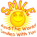 Lach en de World Smile met You (v2) Staand Fotobeeldje<br><div class="desc">Ik heb hetzelfde thema op mijn galerij, maar iets gekke dan deze. Deze is misschien minder satirisch dan de andere met de grappige tanden. Deze versie hier kan elke kamer en elke kamer ophelderen. Maak het je persoonlijke bericht. Wat een geweldig cadeau voor jezelf of voor iemand die een kamer...</div>