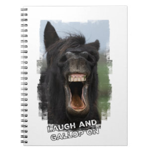 Lach en galop notitieboek