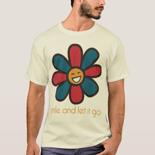 Lach en laat het los t-shirt (Voorkant)