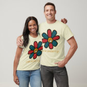 Lach en laat het los t-shirt (Unisex)