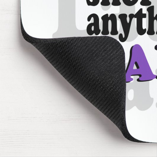 Lach en wees blij! muismat (Hoek)