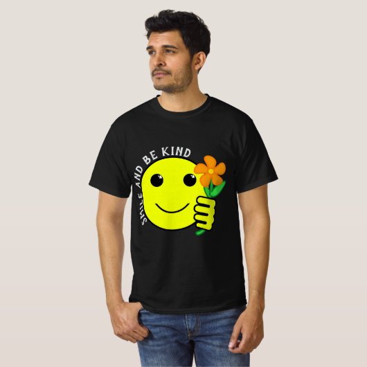 Lach en Wees Vriendschap T-shirt (Voorkant volledig)