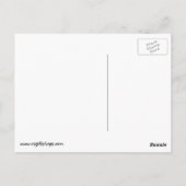 Lach en zeg bedankt briefkaart (Achterkant)