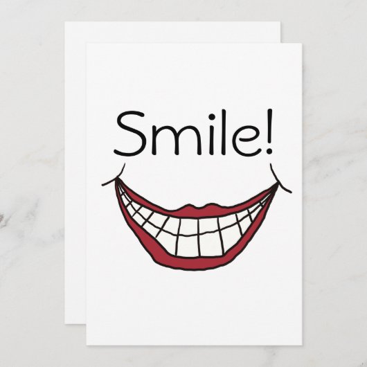 Lach! Feestdagenkaart (Voorkant / Achterkant)