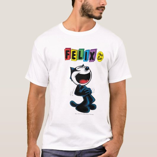 Lach Felix de Cat T-Shirt (Voorkant)