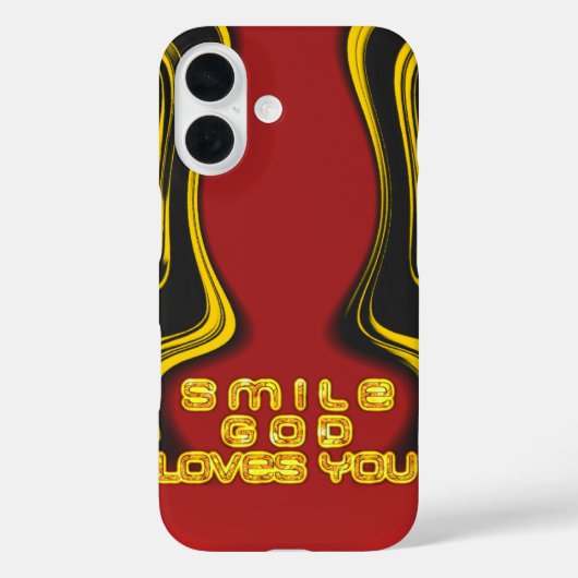 Lach God houdt van je eigen product Case-Mate iPhone Case (Achterkant)