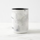 "Lach groot, lach vaak, herhaal dagelijks" Cartoon Mok (Midden)