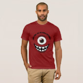 Lach hard. Zie de wereld anders. T-shirt (Voorkant volledig)