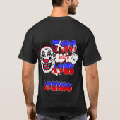 Lach hardop met grap Middelbare School Design T-shirt (Achterkant)