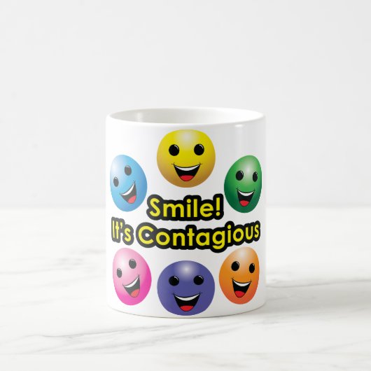 Lach! Het is besmettelijk Koffiemok (Center)